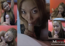 Blowjob 01 - Asia Teen-Model Joclyn beim Pornocasting