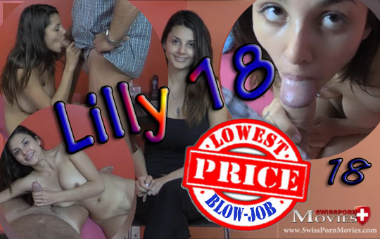 Blowjob 01 - Porno-Casting mit dem Teeny Lilly 18