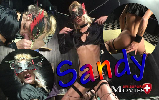 Geile Fick-Show mit Maskenlady Sandy 