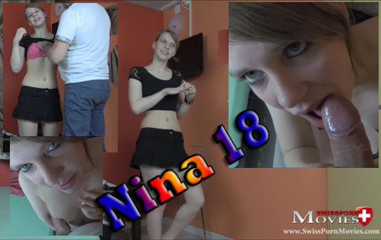 Perverted games with student Nina 18y.