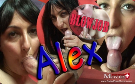 Blowjob 01 - Teeny Model Alex at Pornocasting - Bild 1