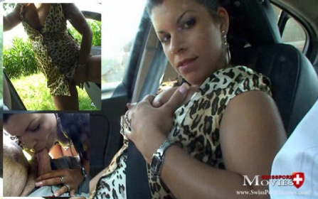 Teeny pays taxi with cum swallowing - Bild 2