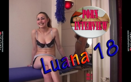 Porn Interview with Model Luana 18 - Bild 1