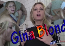 Gina Blond is fucked hard in the shower