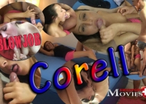 Blowjob 03 - Model Corell 22 wants to suck two cocks